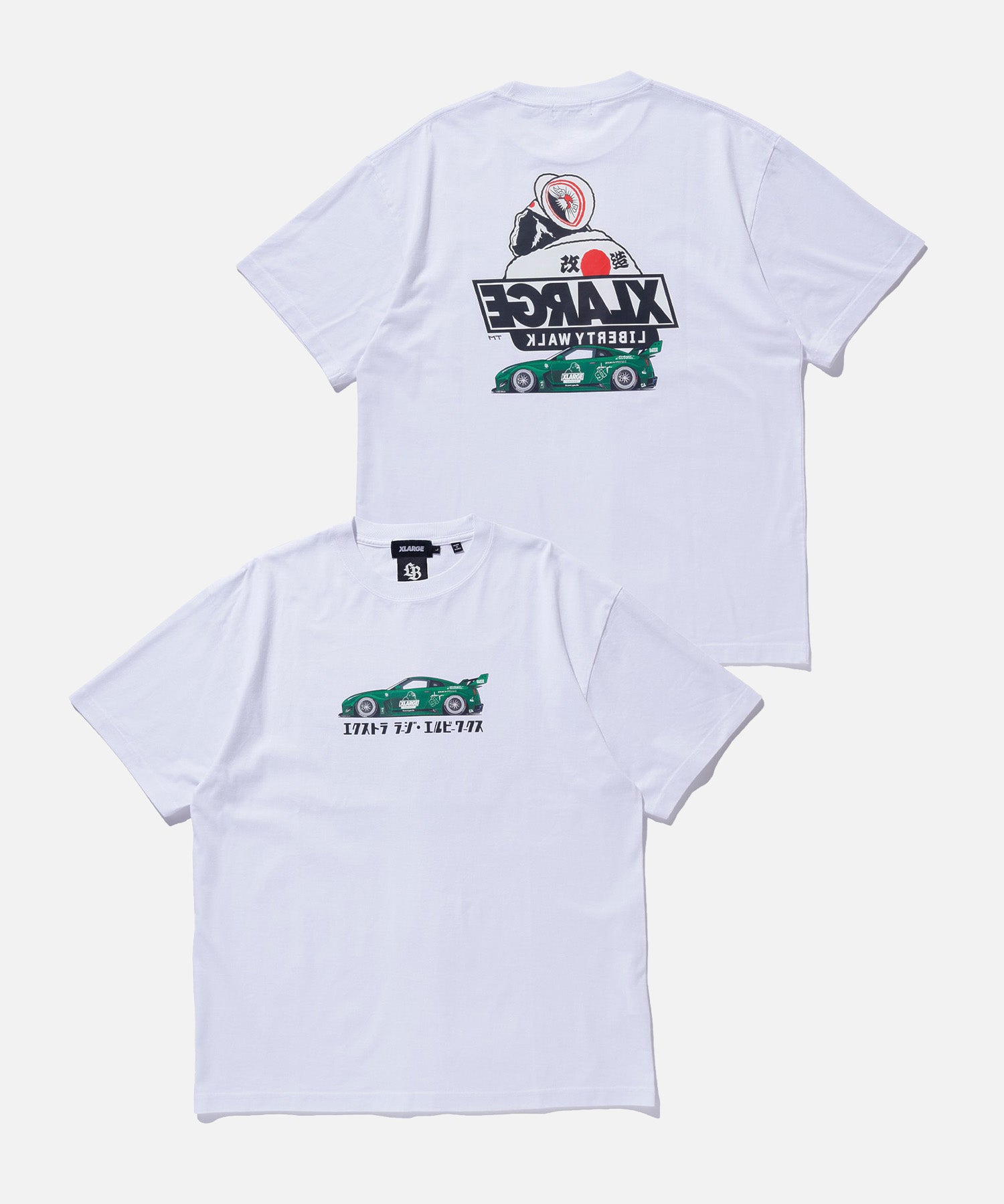 XLARGE x LIBERTY WALK BEHIND OG S/S TEE – XLARGE
