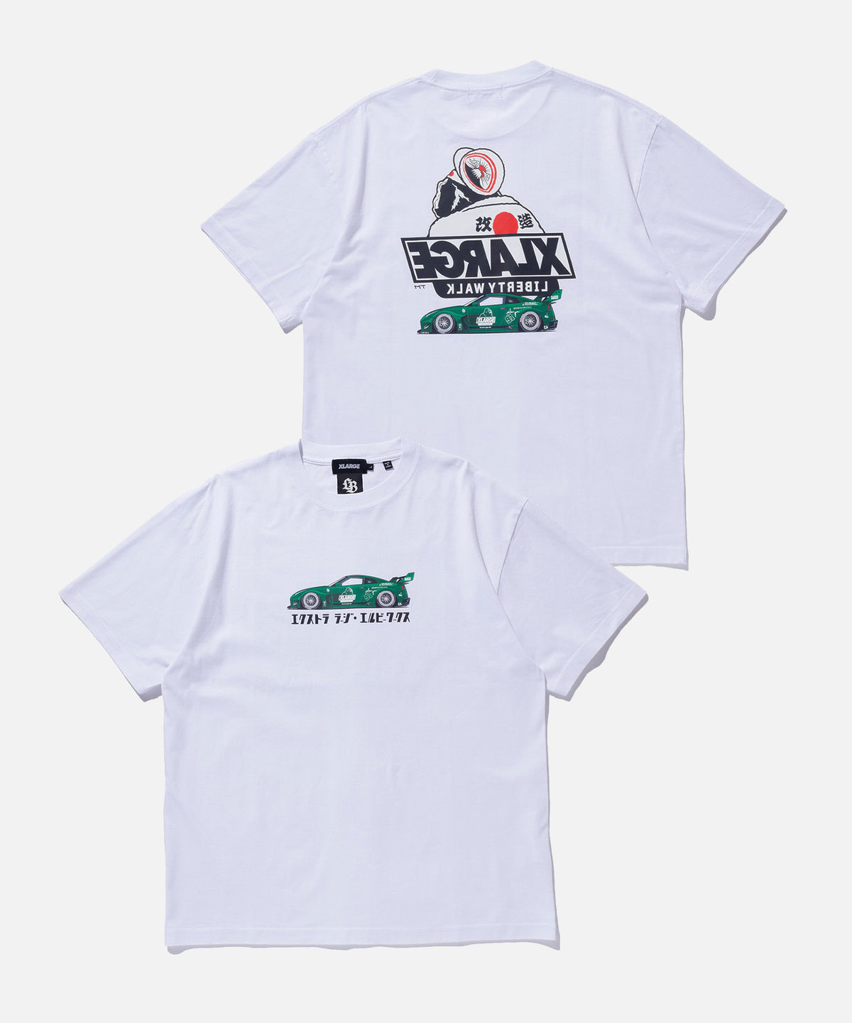 XLARGE x LIBERTY WALK BEHIND OG S/S TEE – XLARGE