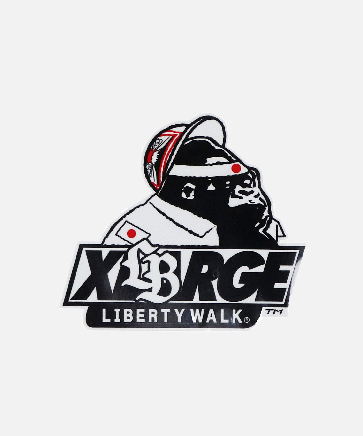 LIBERTY WALK x XLARGE STICKER GORILLA – XLARGE