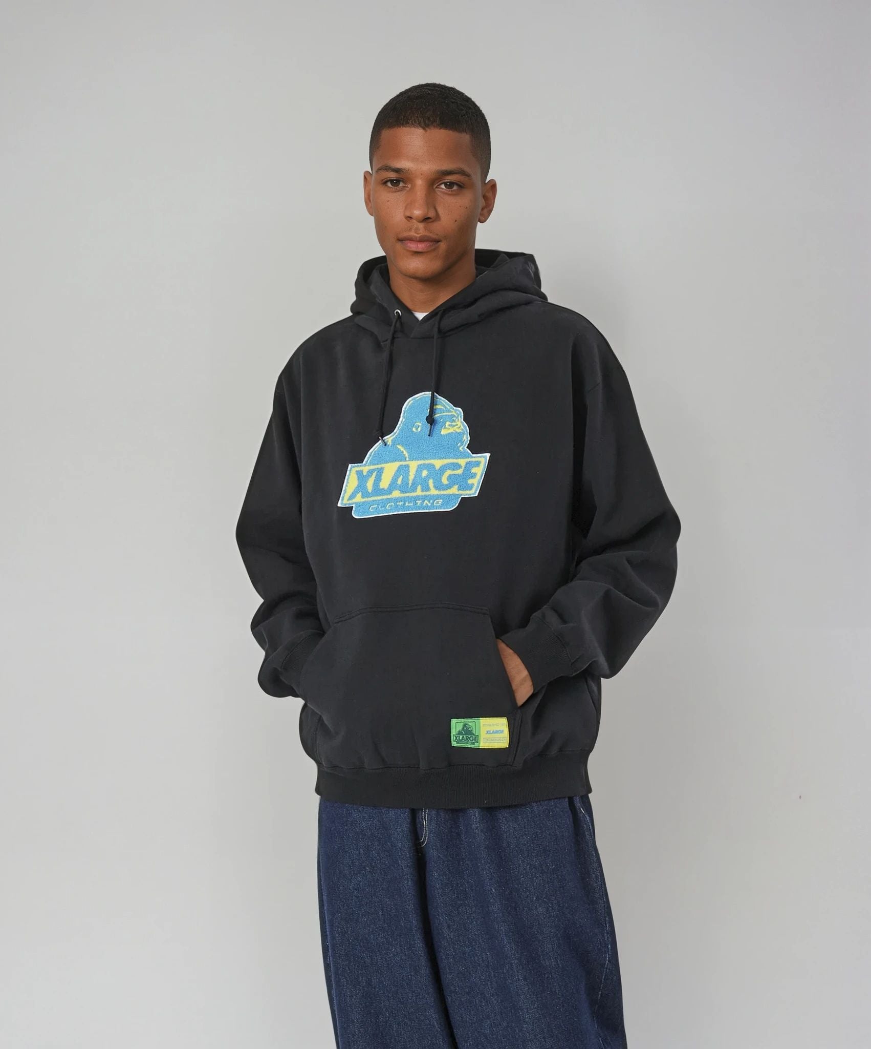 OLD OG COLORS PULLOVER HOODED SWEATSHIRT – XLARGE
