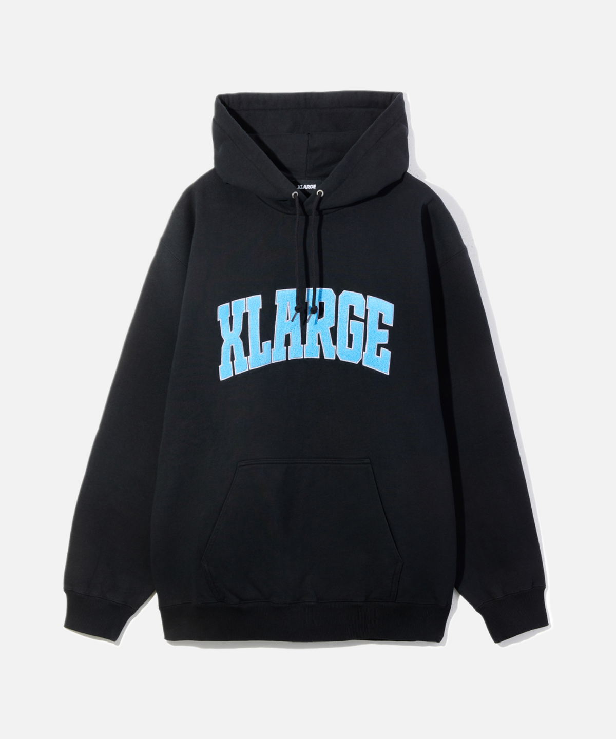 X-LARGE COLLEGE LOGO HOODED Lサイズ BLACK CHENILLE LOGO HOODED SWEATSHIRT – XLARGE