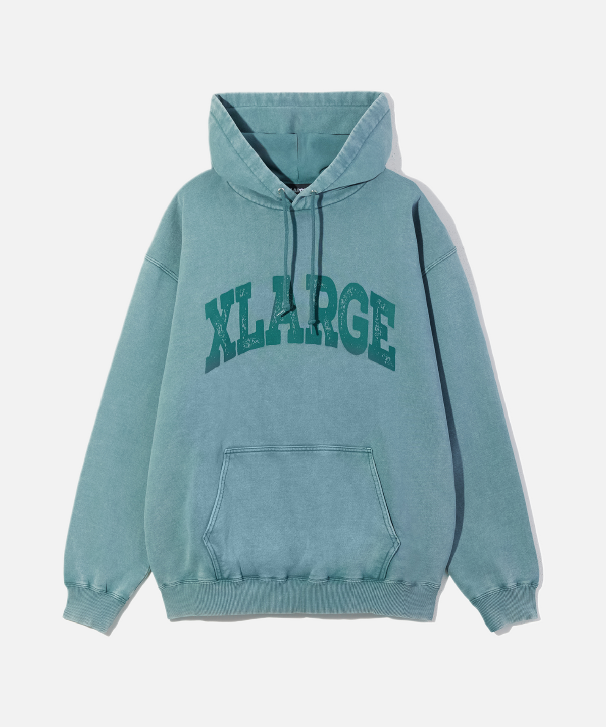 DYED COLLAGE LOGO HOODIE – XLARGE