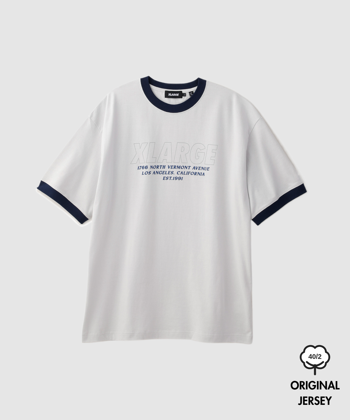 STORE ADDRESS RINGER S/S TEE – XLARGE
