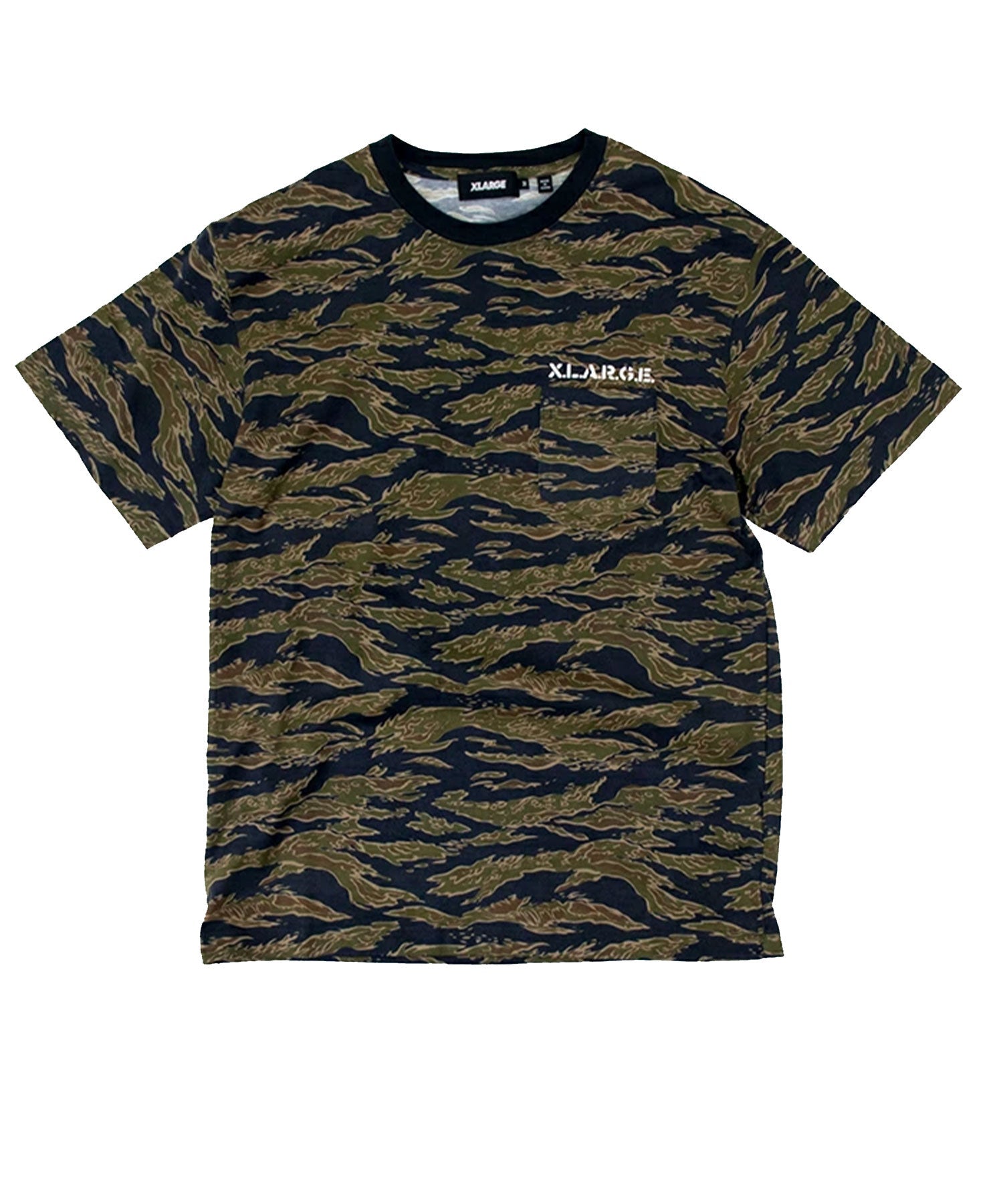 SKULL CAMO S/S POCKET TEE