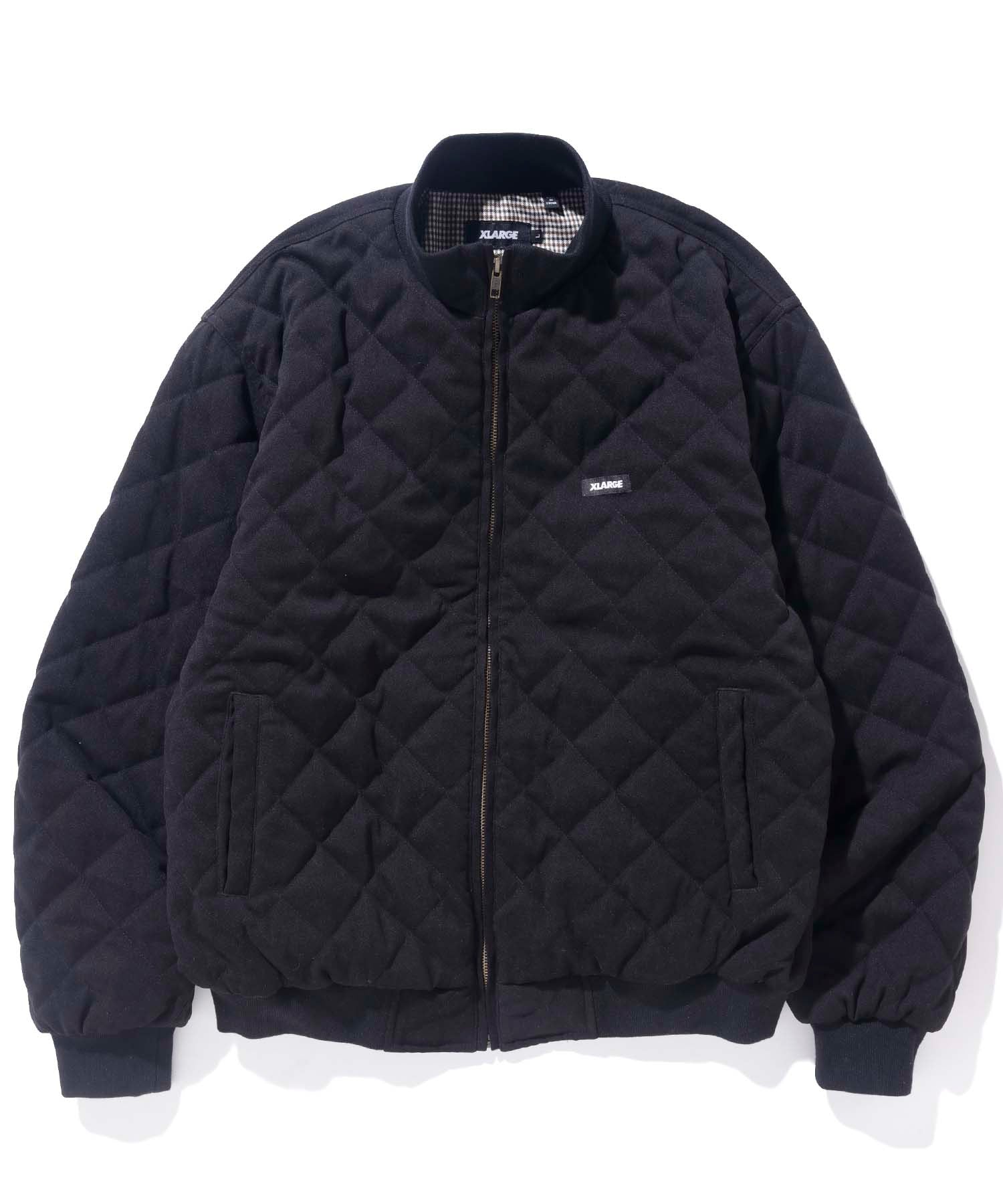 Embroidered 2024 quilted jacket