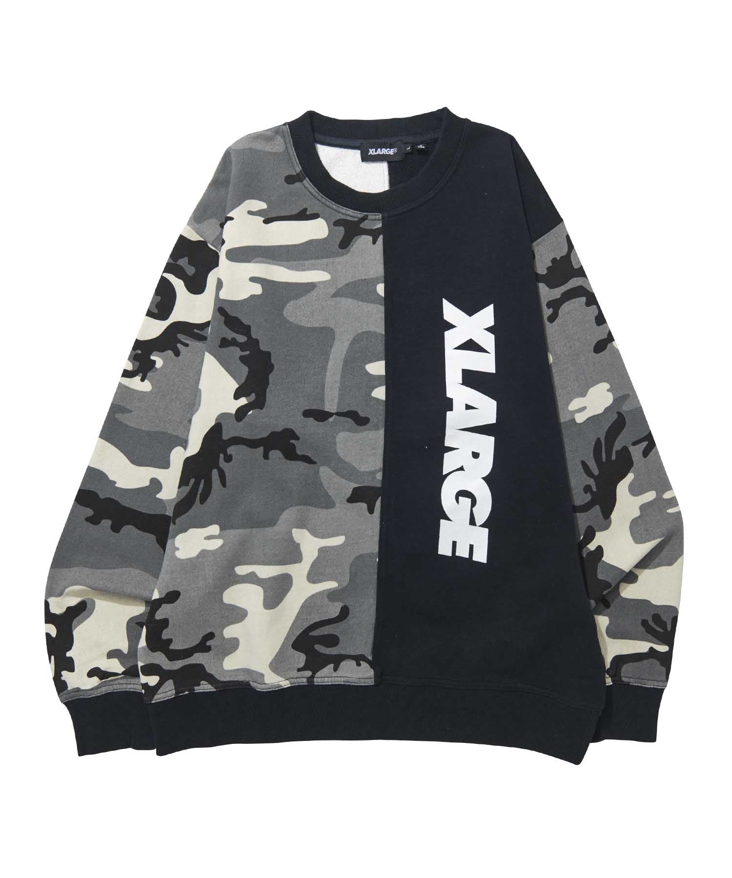 Off white camo crewneck sale