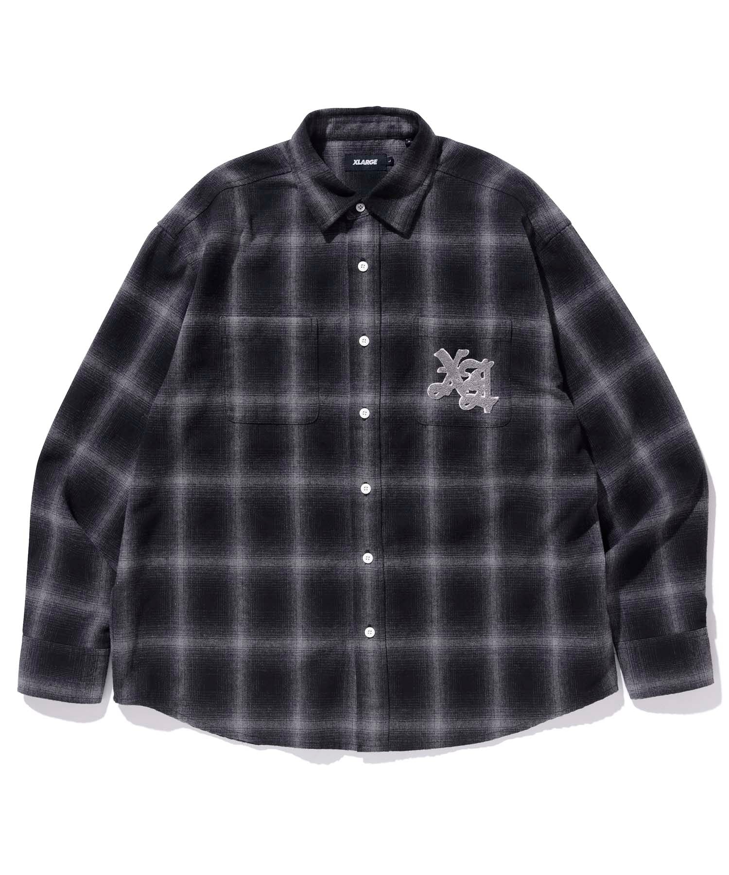 PATCHED FLANNEL SHIRT