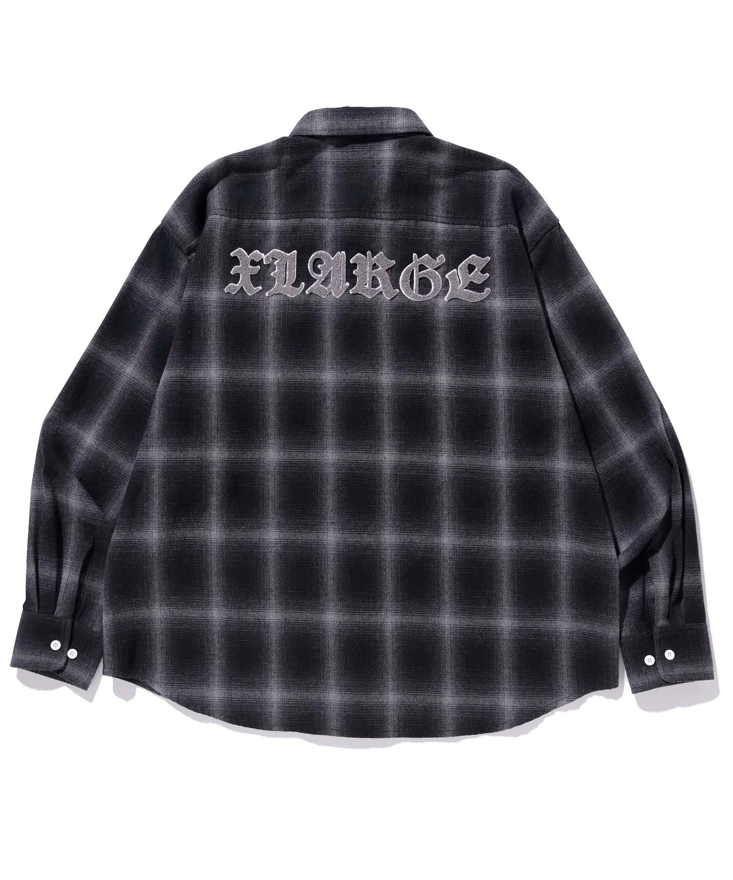 PATCHED FLANNEL SHIRT