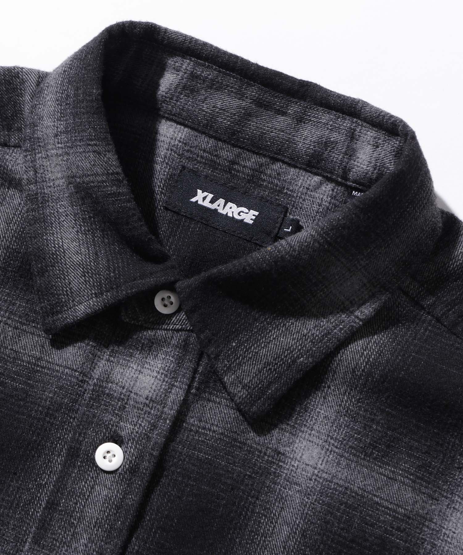 PATCHED FLANNEL SHIRT | XLARGE