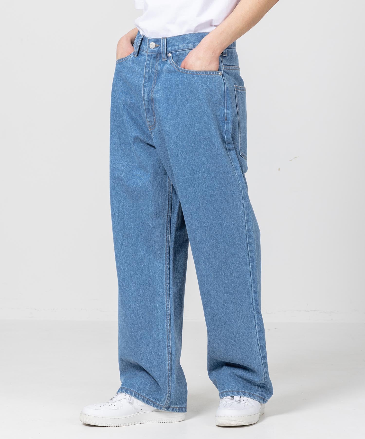 WIDE DENIM PANTS