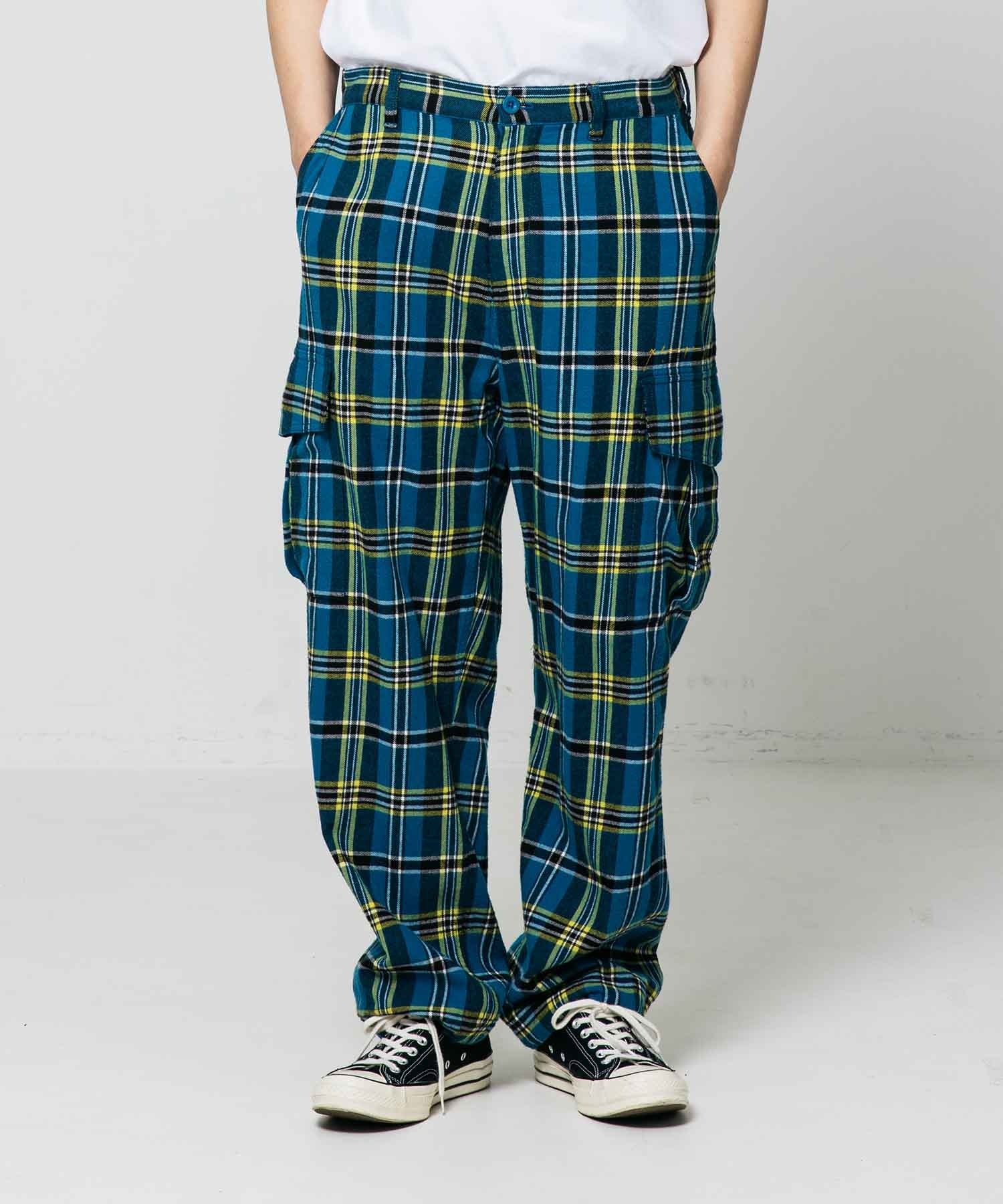 Tartan on sale cargo pants