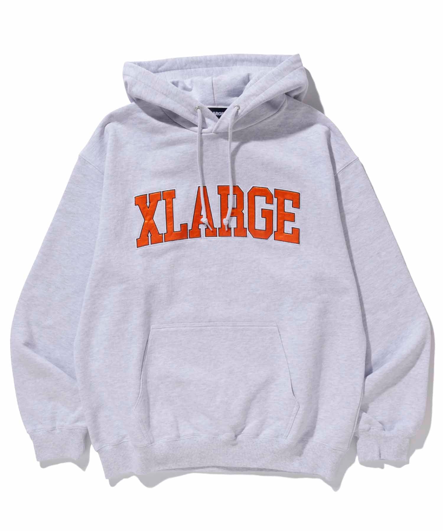 COLLEGE LOGO HOODED SWEATSHIRT