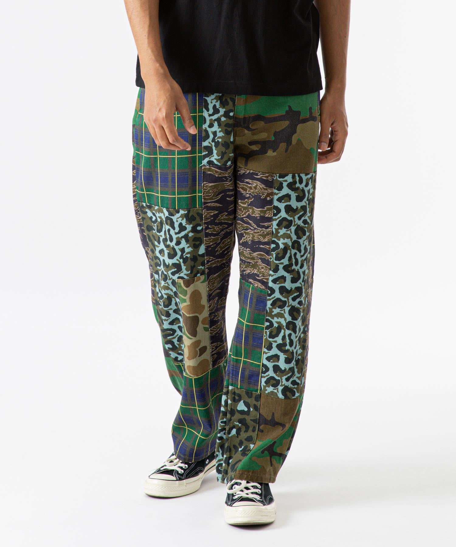 XLARGE PATCHWORK SWEAT PANTS