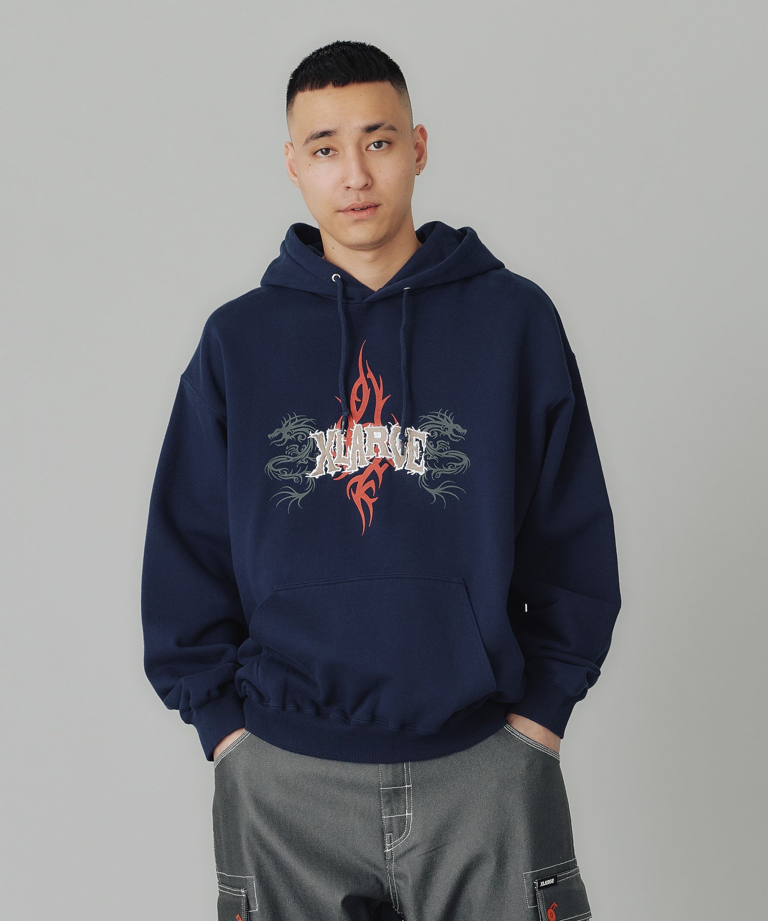 DRAGON HOODED SWEATSHIRT | XLARGE