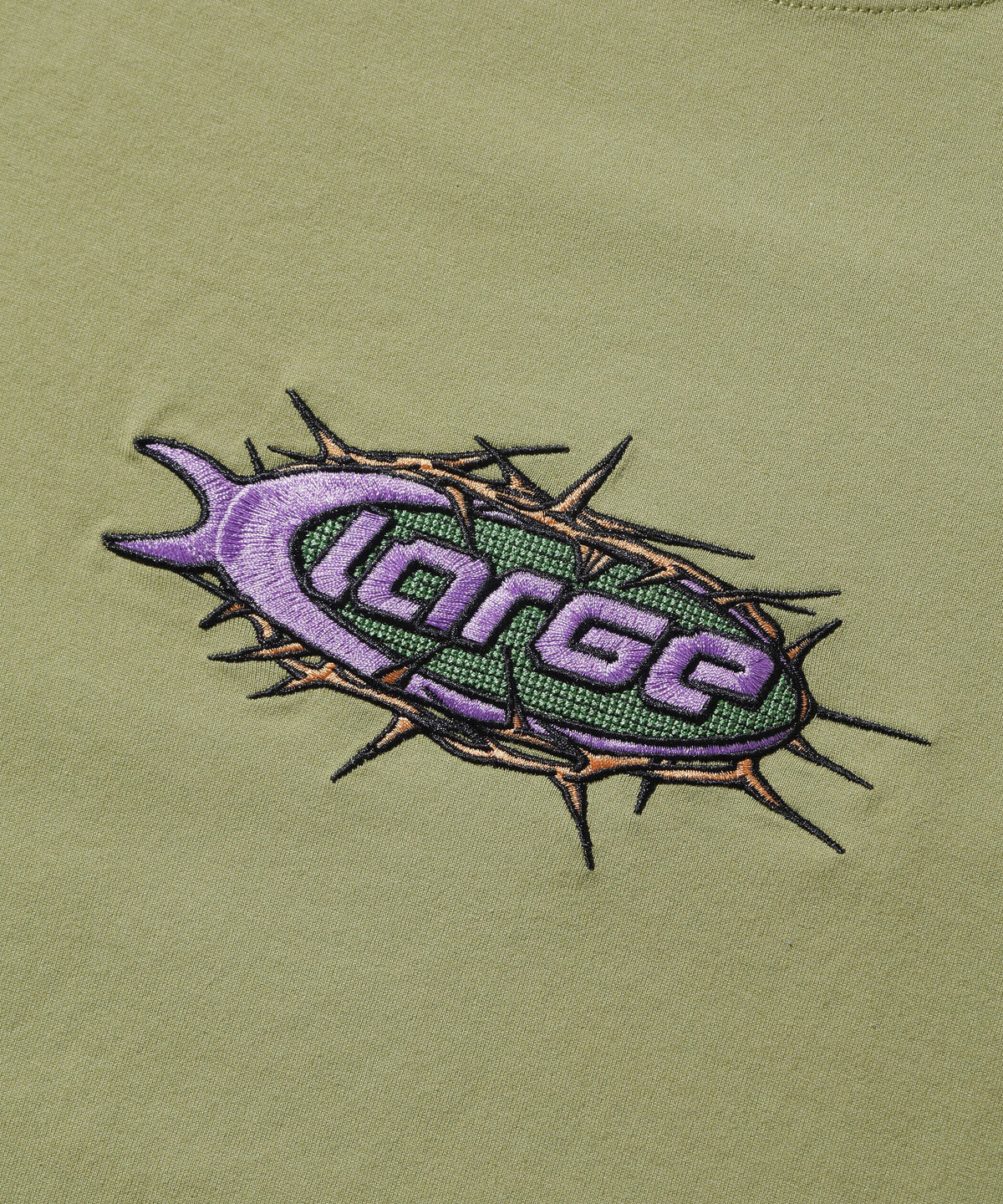 BARBED WIRE LOGO S/S TEE