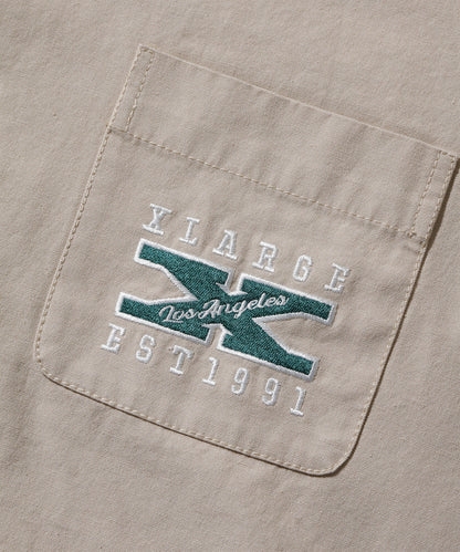 X LOGO S/S WORK SHIRT