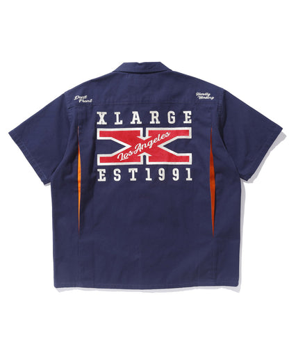 X LOGO S/S WORK SHIRT