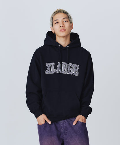 ARCH LOGO HOODED SWEATSHIRT