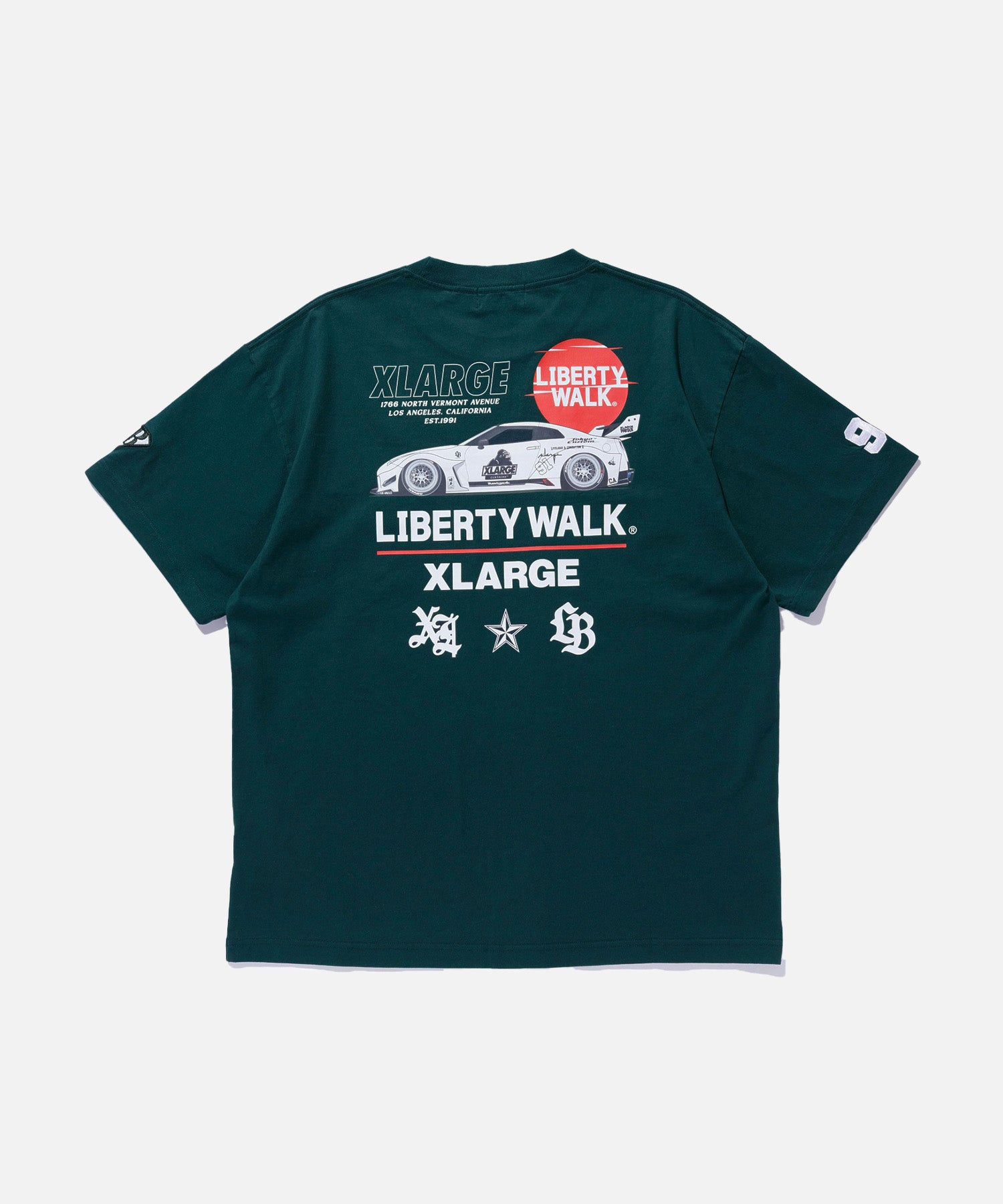 XLARGE x LIBERTY WALK S/S TEE – XLARGE