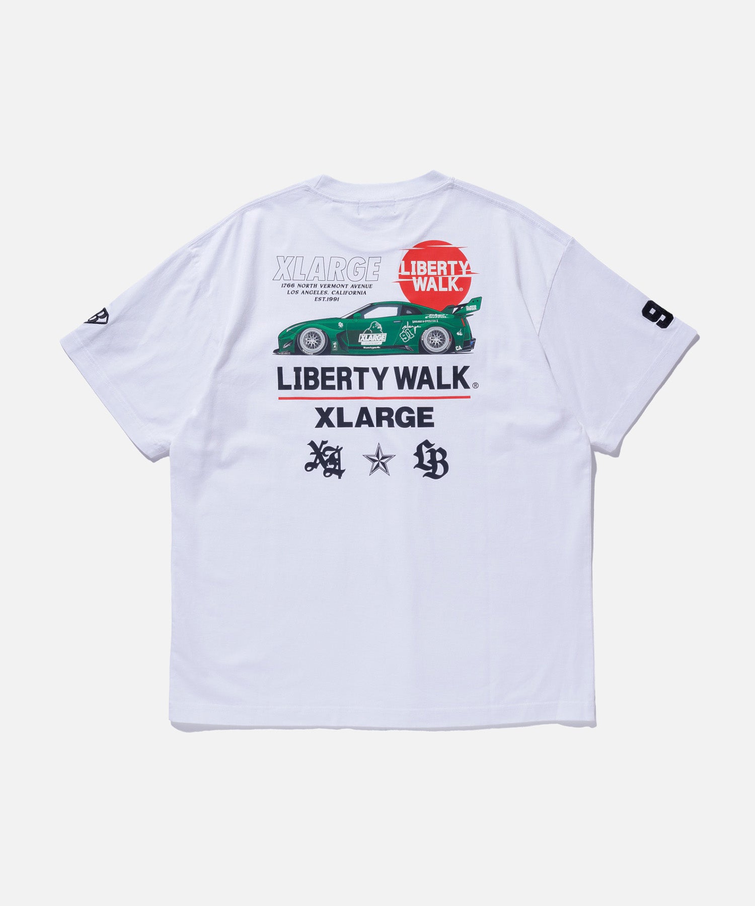 XLARGE x LIBERTY WALK S/S TEE