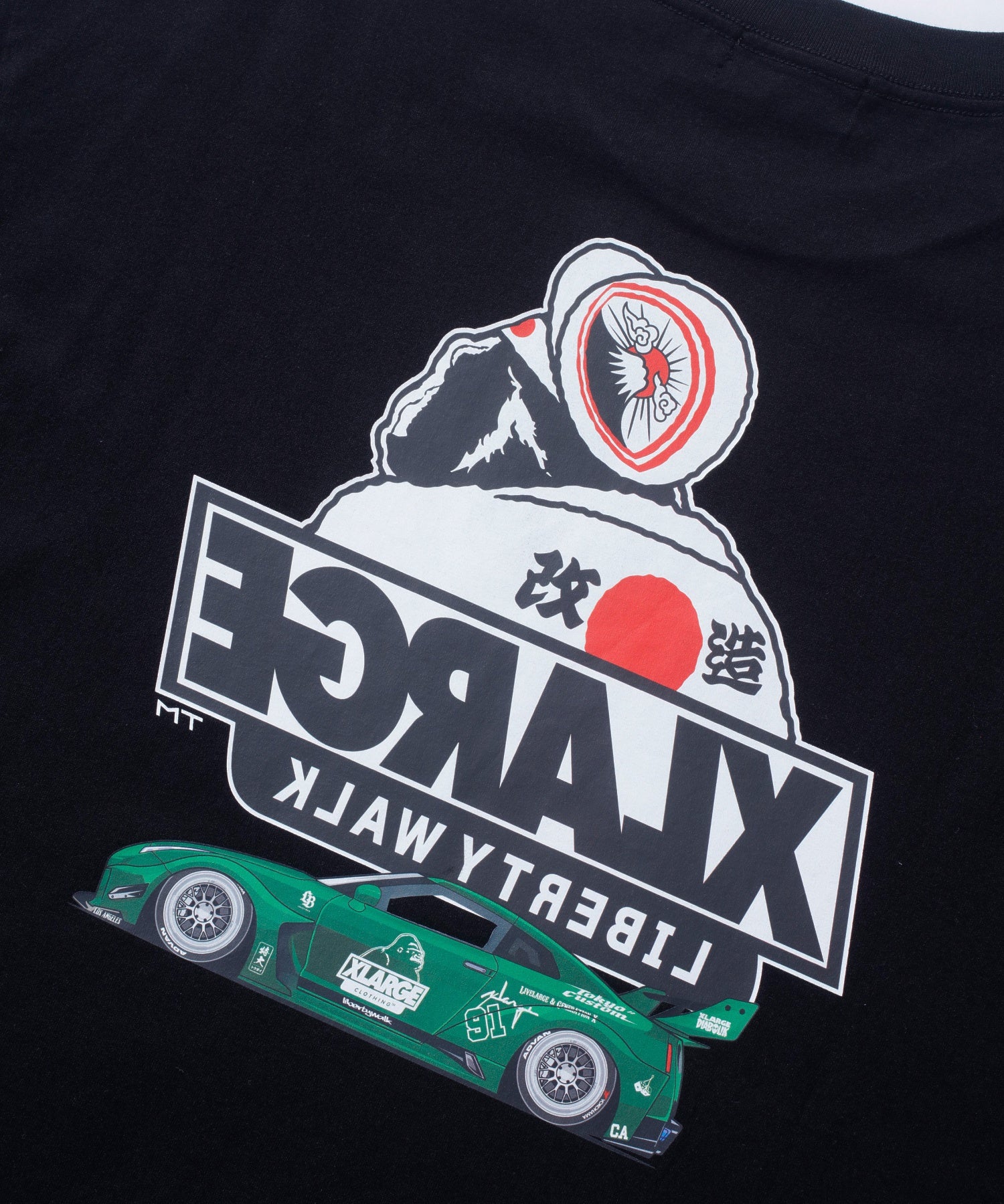 XLARGE x LIBERTY WALK BEHIND OG S/S TEE