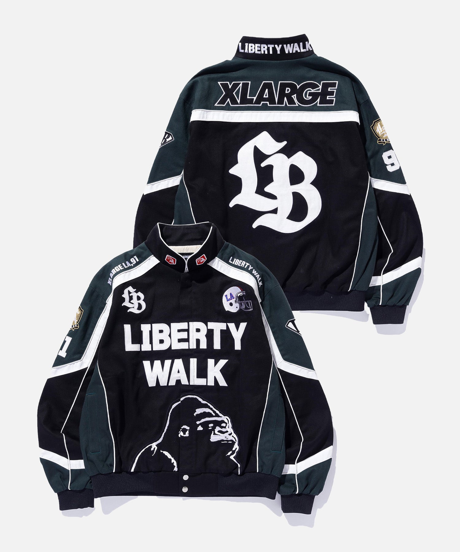 XLARGE x LIBERTY WALK RACING JACKET