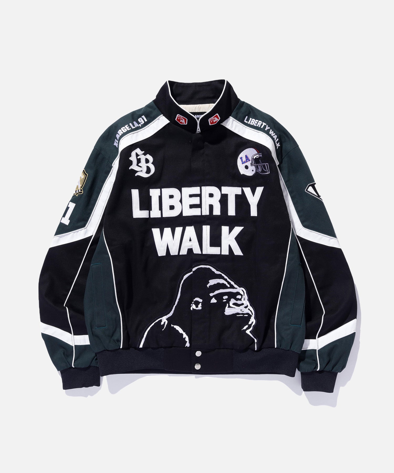 LBWK ×XLARGE レーシングジャケット XLARGE x LIBERTY WALK RACING JACKET – XLARGE