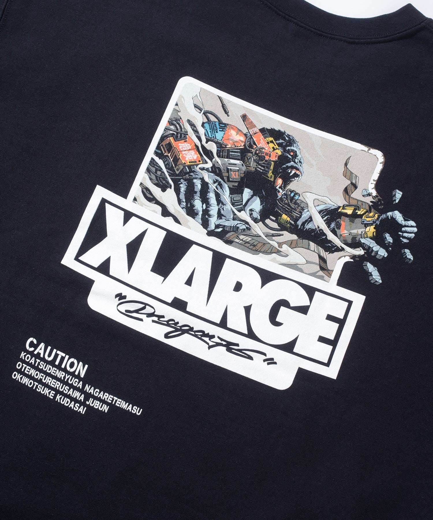 XLARGE x Dragon76 CREWNECK SWEAT