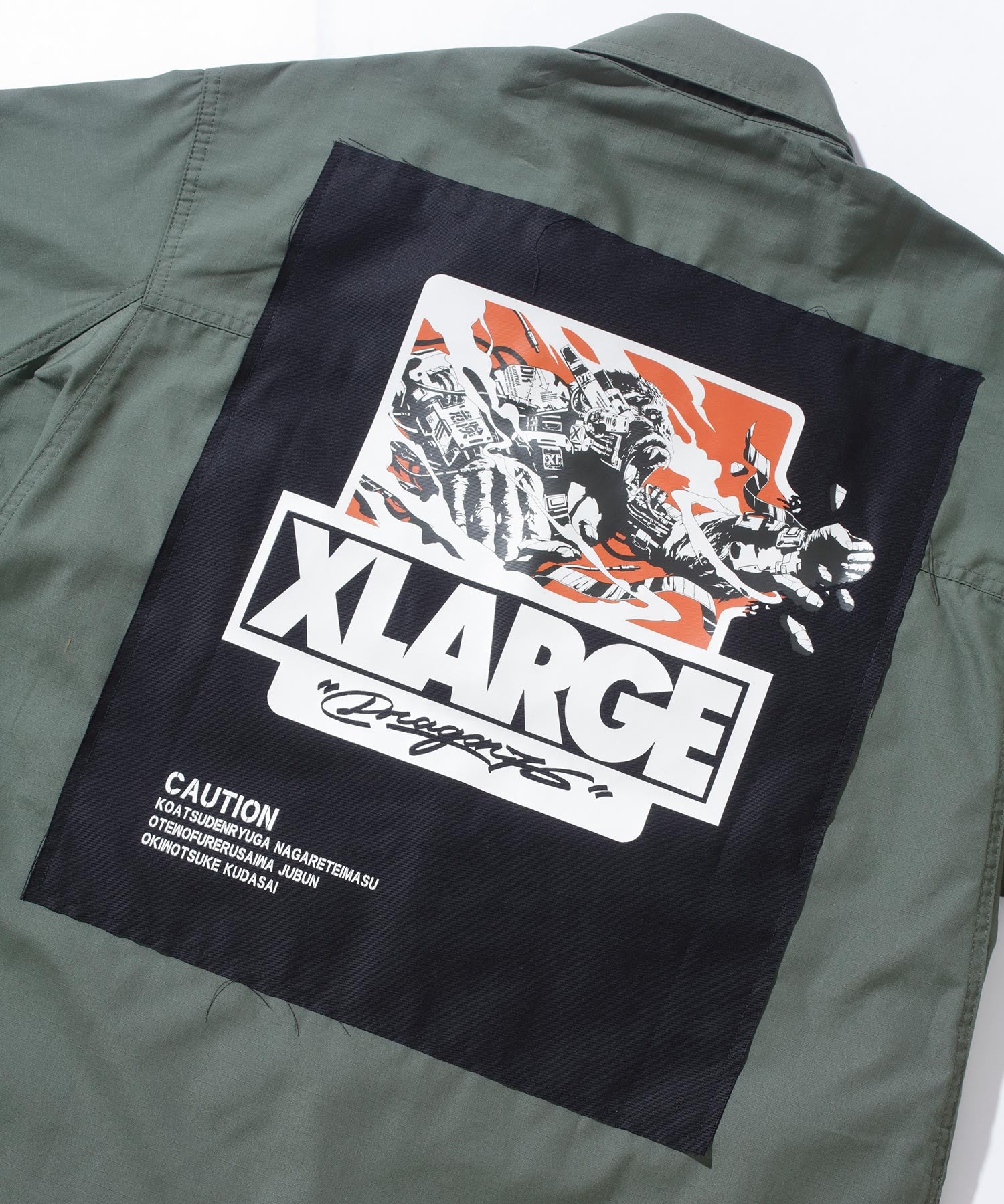 XLARGE x Dragon76 BD ARMY L/S SHIRT