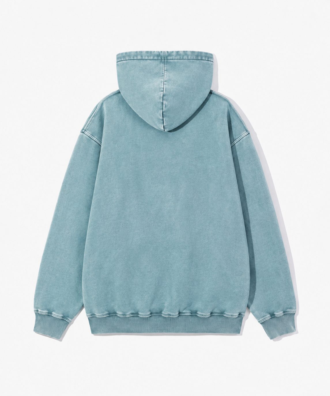 DYED COLLAGE LOGO HOODIE