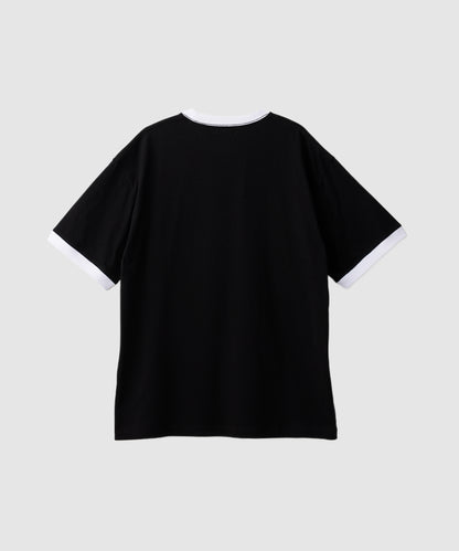 STORE ADDRESS RINGER S/S TEE
