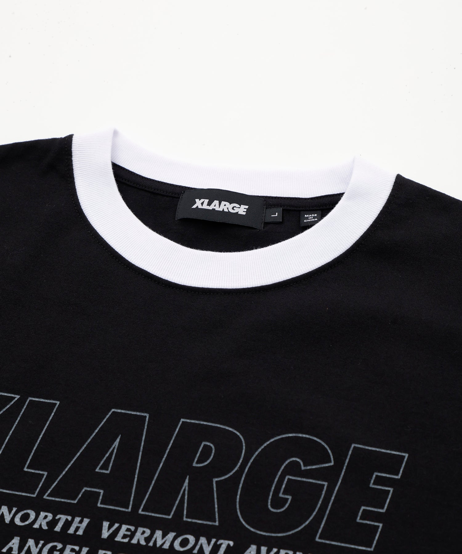 STORE ADDRESS RINGER S/S TEE – XLARGE
