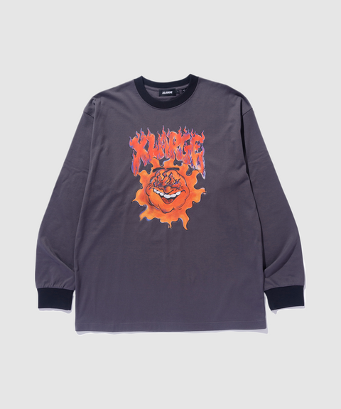 早い者勝ち XLARGE XL BURNING S/S TEE グラフィックデザイン◎ 201251011019_6.png?v=