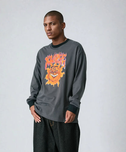 XL BURNING L/S TEE
