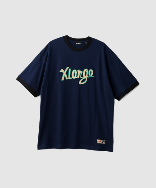 トップス SD US Cotton Script Logo Ringer T SD US Cotton Script Logo Ringer T - WHITE/BLACK | セレクト