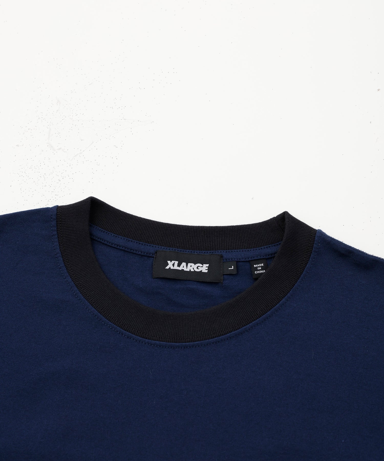 RETRO SCRIPT RINGER S/S TEE – XLARGE