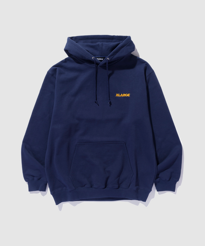 CHENILLE SLANTED OG PULLOVER HOODED SWEATSHIRT