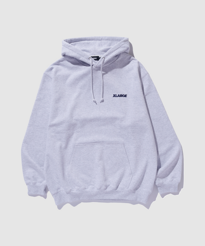 CHENILLE SLANTED OG PULLOVER HOODED SWEATSHIRT