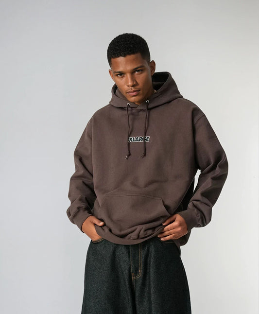 STANDARD LOGO PULLOVER HOODED SWEATSHIRT