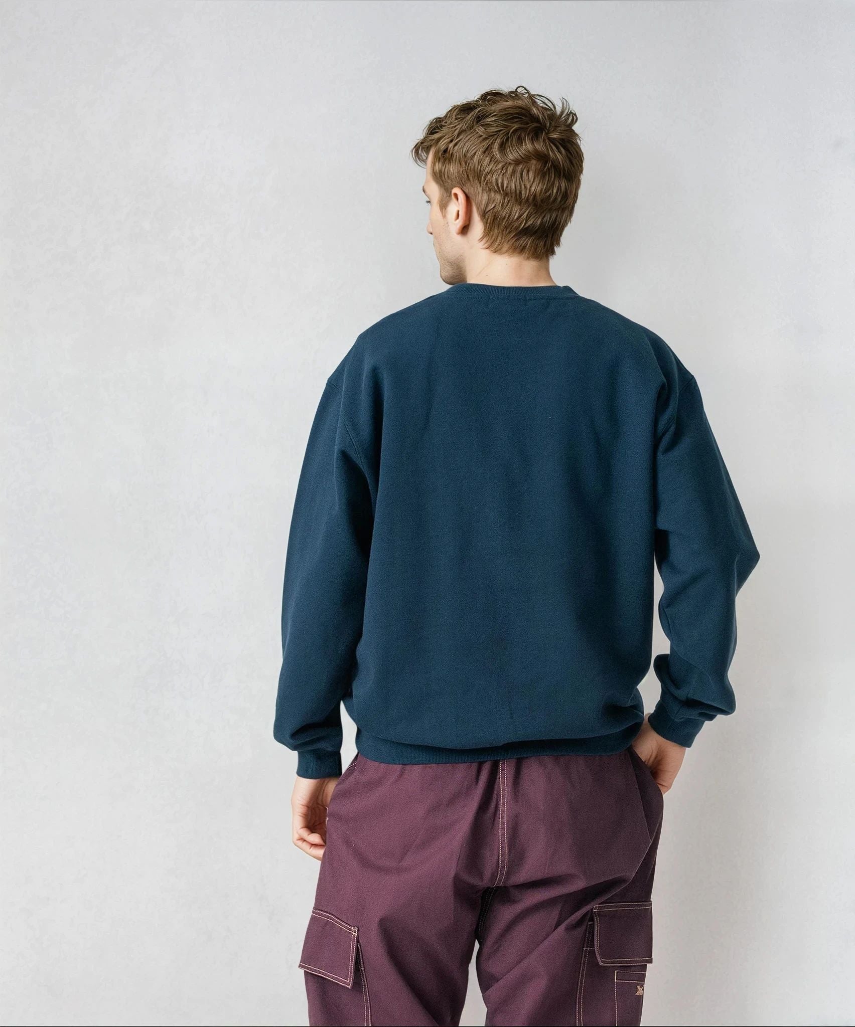 DISTORTION LOGO CREWNECK SWEATSHIRT – XLARGE