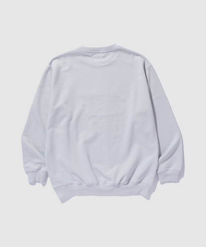 DISTORTION LOGO CREWNECK SWEATSHIRT