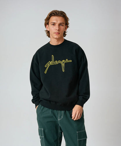 DISTORTION LOGO CREWNECK SWEATSHIRT