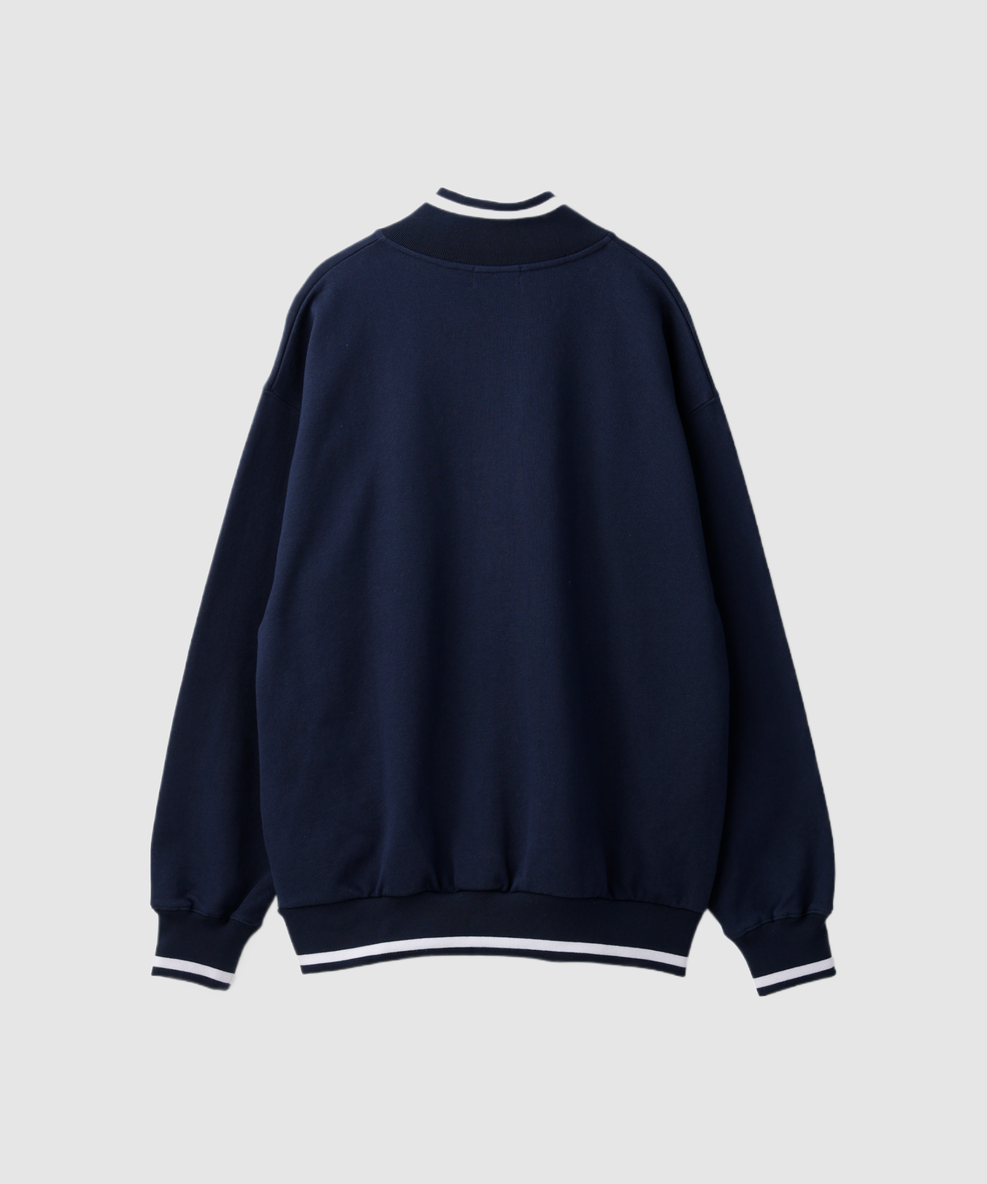 【XLARGE】STRIPED RIB HALF ZIP SWEATSHIRT STRIPED RIB HALF ZIP SWEATSHIRT – XLARGE