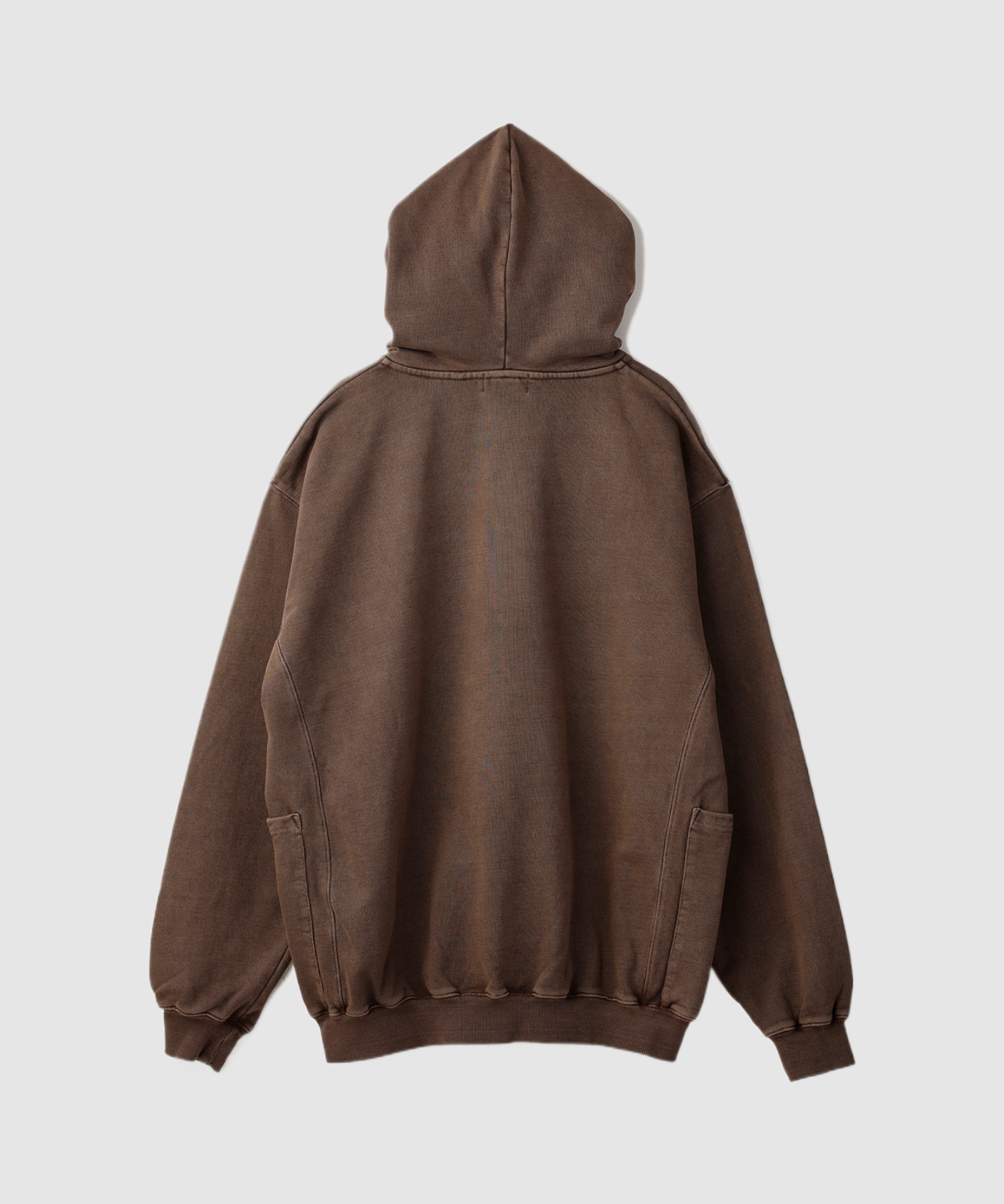 PIGMENT DYED WORK ZIP HOODED SWEATSHIRT – XLARGE PIGMENT DYED WORK ZIP HOODED SWEATSHIRT – XLARGE
