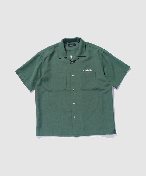 DRAWING OG OPEN COLLAR S/S SHIRT – XLARGE