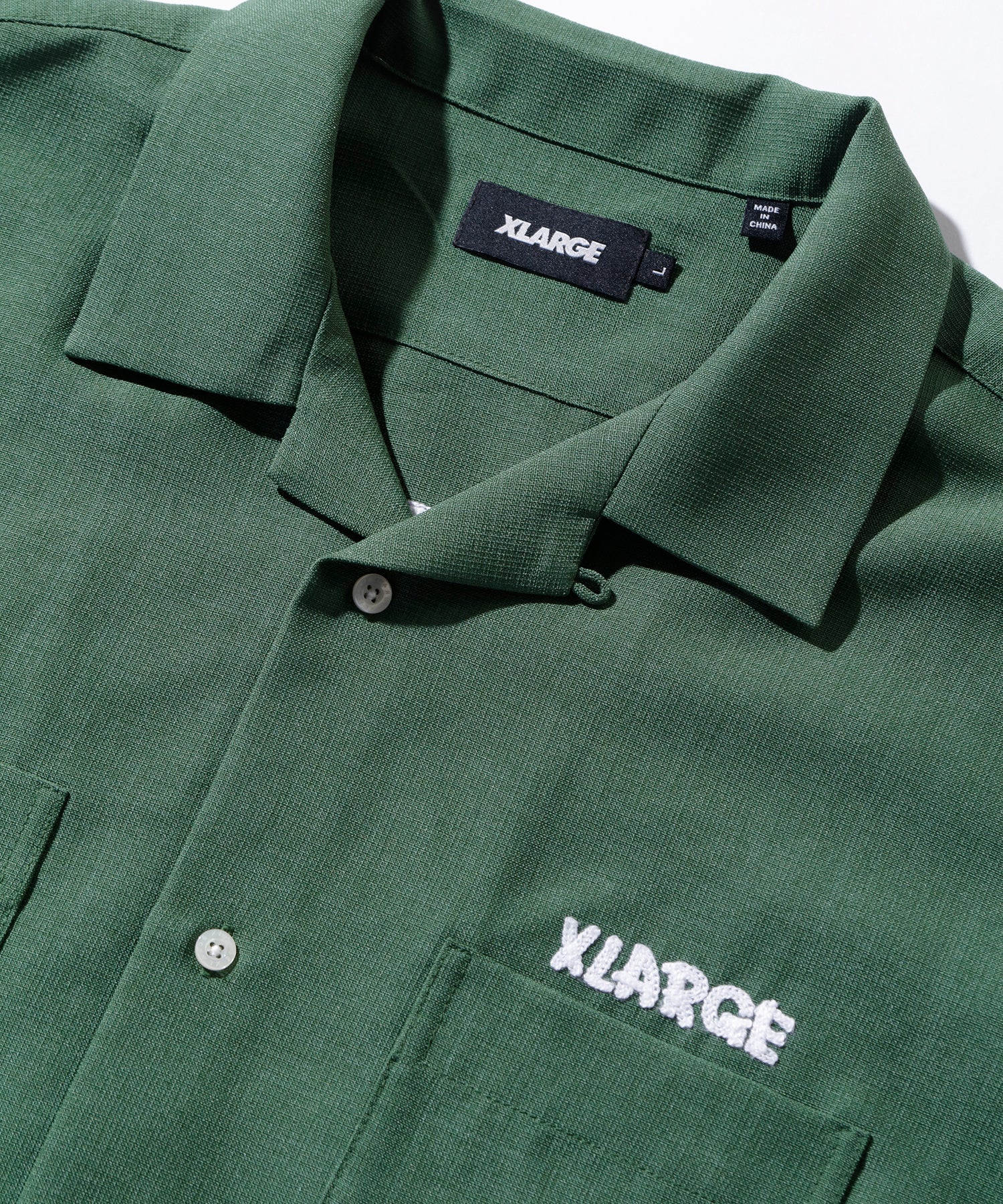 DRAWING OG OPEN COLLAR S/S SHIRT – XLARGE