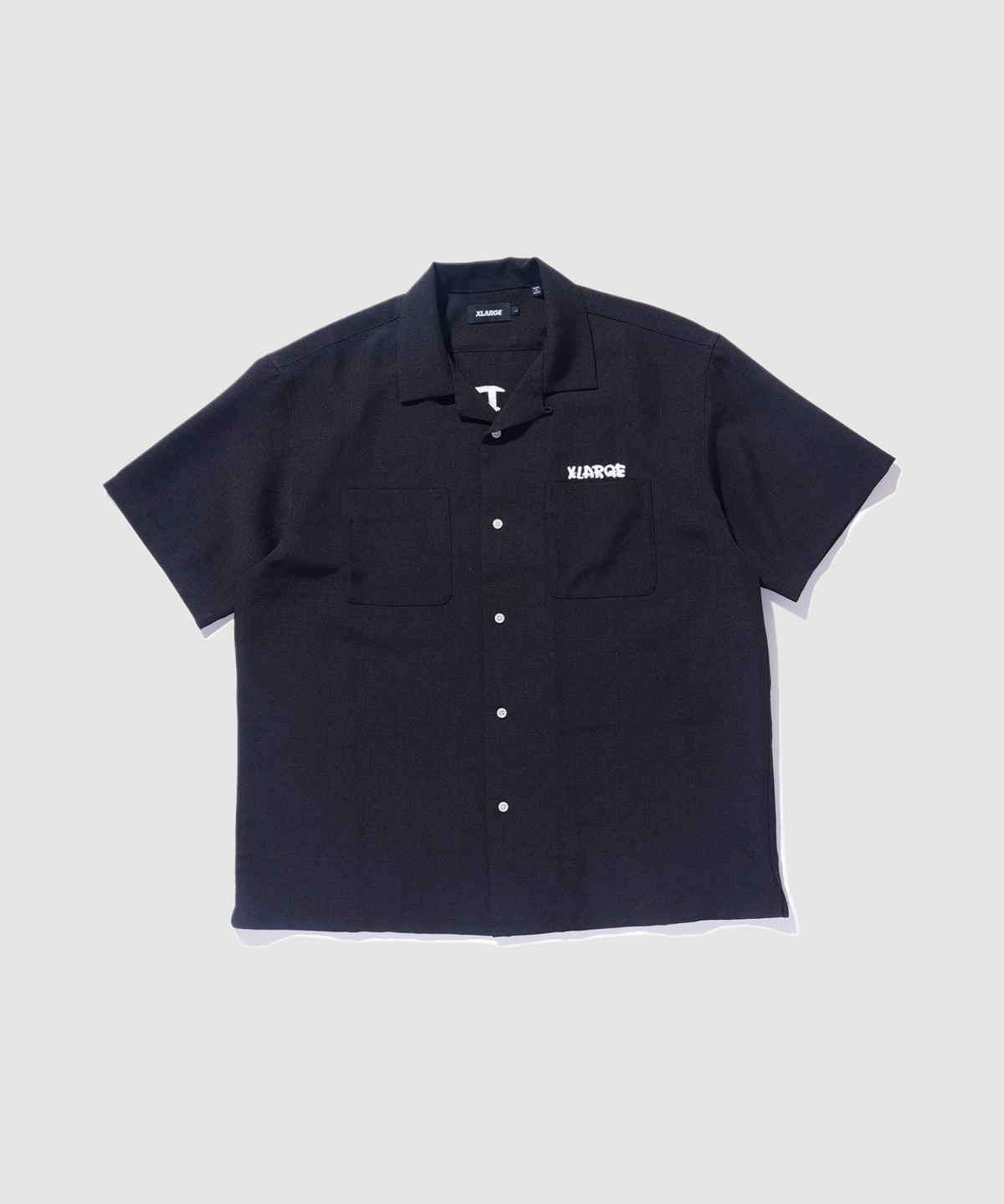 DRAWING OG OPEN COLLAR S/S SHIRT – XLARGE