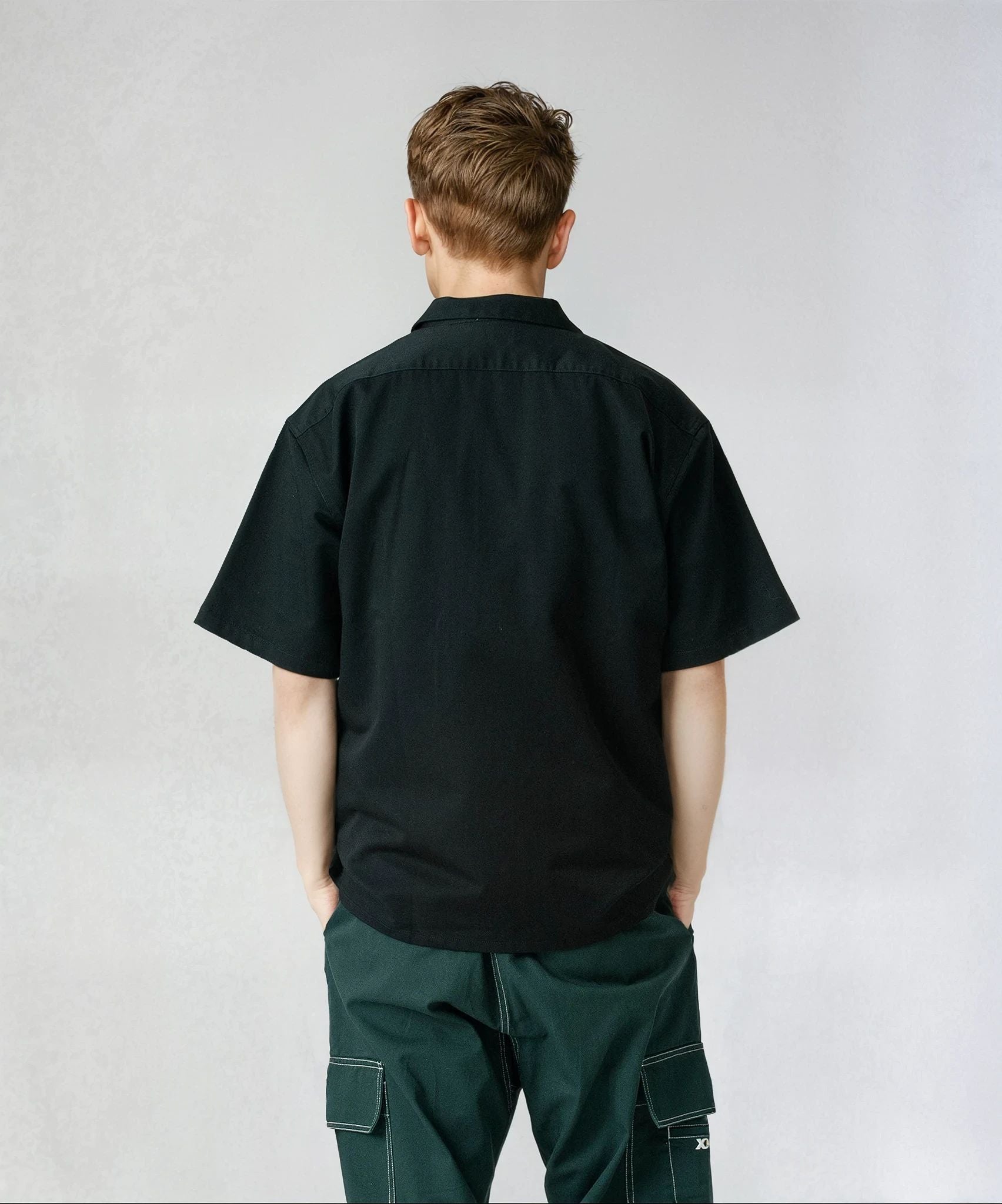 EMBROIDERED S/S WORK SHIRT – XLARGE