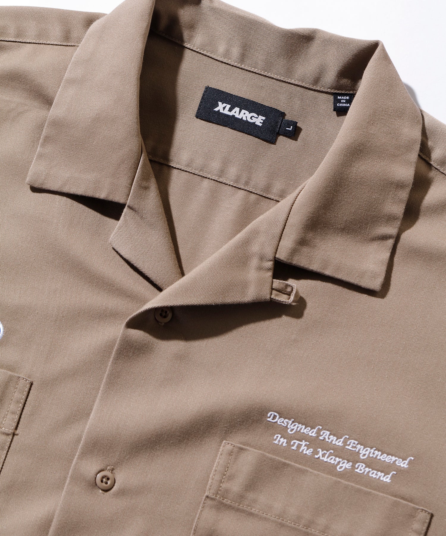 SSZ AH.H work shirt work ワークシャツ　ベージュ SSZ×AH - WORK SHIRT ¥16000+tax | KODONA in the House