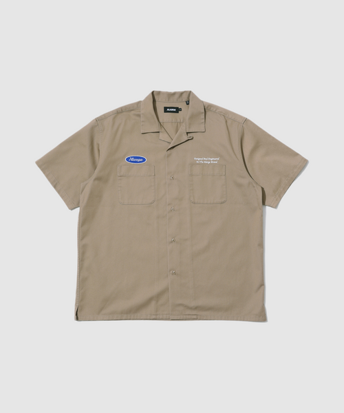 EMBROIDERED S/S WORK SHIRT – XLARGE